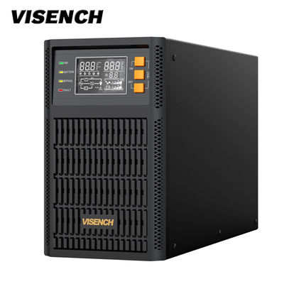 Visench 220V Single Phase Uninterruptible Power Supply 3000Va/2400W Sinewave Online Double Conversion Tower Ups Back Up