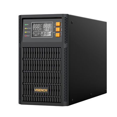 Visench 220V Single Phase Uninterruptible Power Supply 3000Va/2400W Sinewave Online Double Conversion Tower Ups Back Up