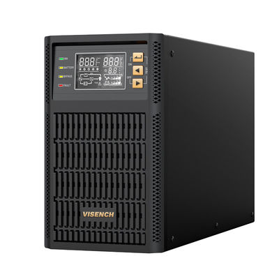 Visench High Frequency 220Vac Long Backup Time Single Phase 3Kva 3000Va Lead Acid Batteries Online Ups Universal Power Supply