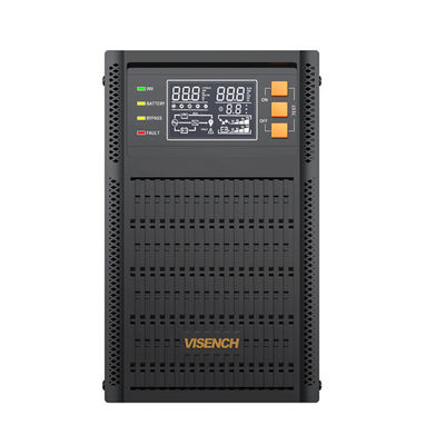 Visench 220V Single Phase Uninterruptible Power Supply 3000Va/2400W Sinewave Online Double Conversion Tower Ups Back Up