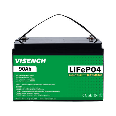 ভিসেনচ ডিপ সাইকেল স্টোরেজ এনার্জি সিস্টেম 12V 70Ah লাইফপো4 রিচার্জেবল লিথিয়াম আয়রন ফসফেট ব্যাটারি