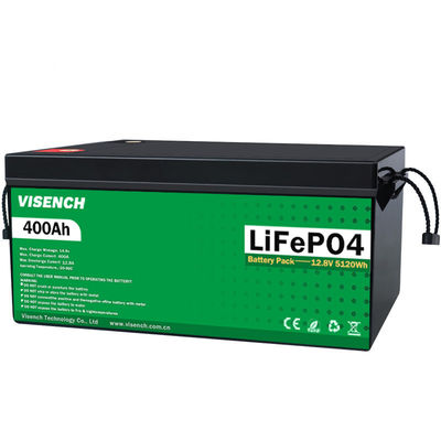 ভিসেনচ রিচার্জেবল লিথিয়াম আয়ন ব্যাটারি 12V লাইফপো4 400Ah 12 ভোল্ট ফসফেট লিথিয়াম ব্যাটারি ব্যাটারি সোলার প্যাক