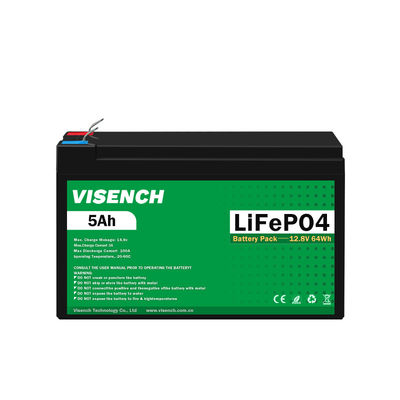 ভিসেনচ ডাইরেক্ট কারখানা উচ্চ মানের 12v 5ah গভীরতা 6000 চক্র সৌর লাইফপো4 রিচার্জযোগ্য লিথিয়াম-আয়ন শক্তি সঞ্চয় ব্যাটারি