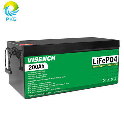 ভিসেনচ ডাইরেক্ট কারখানা লিথিয়াম 12V 24V 100Ah 120Ah 200Ah গভীর 6000 BMS সহ চক্র সৌর ইনভার্টার শক্তি সঞ্চয় সিস্টেমের জন্য