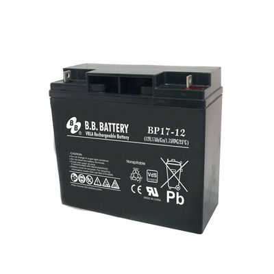 প্রতিস্থাপন ব্যাটারি রক্ষণাবেক্ষণ মুক্ত 12V17Ah ভিআরএলএ লিড এসিড ব্যাটারি