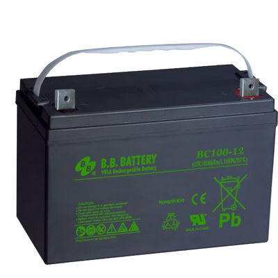পাইকারি 12V 100Ah BP100-12 VRLA রিচার্জেবল লিড এসিড ব্যাটারি