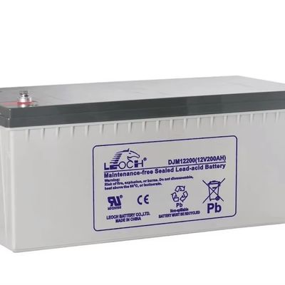 ইউপিএস ইলেকট্রিক এনার্জি জন্য 12v 200ah জেল ব্যাটারি 1.2 Wh লিড এসিড জেল ব্যাটারি