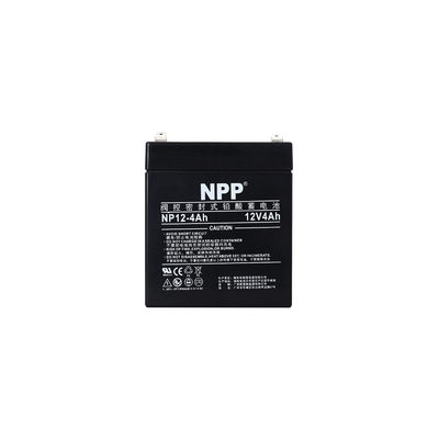 এনপিপি NP12-4Ah রিচার্জযোগ্য সিলড লিড এসিড 12V 4Ah জেল ব্যাটারি