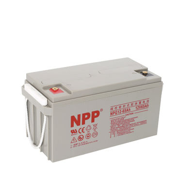 সিলড লিড-এসিড ব্যাটারি 12V 38a 65a জেল ব্যাটারি সৌর প্যানেলের জন্য সীলযুক্ত পজিটিভ প্লেট