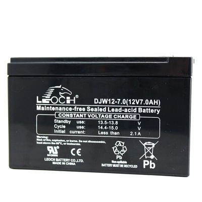 12V7Ah প্লাবিত লিড-এসিড ব্যাটারি অটোমোটিভ এবং শিল্প ব্যবহারের জন্য ভারী দায়িত্ব নকশা