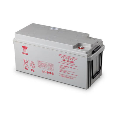 YUASA NP155-12 12V 155Ah ব্যাটারি রিচার্জযোগ্য ভিআরএলএ ব্যাটারি ইউপিএসের অবিচ্ছিন্ন বিদ্যুৎ সরবরাহের জন্য