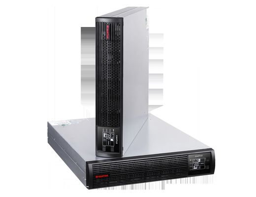 SANTAK Castle Series 1kVA Online Rack UPS with 1000Wh Lead Acid Battery and 220V Pure Sine Wave Output