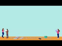 সান্তাক অ্যারে ৩এ৩ পিটি ১৫~৬০০কেভিএ ৪০০ভি অনলাইন ইন্ডাস্ট্রিয়াল মডুলার ব্যাকআপ পাওয়ার ইউপিএস